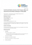 Confirmed Public minutes of FRAC meeting on 13 May 2025 preview