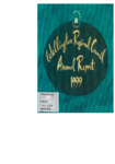 Wellington Regional Council Annual Report 1999 preview