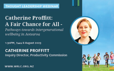Webinar: Catherine Proffitt – A Fair Chance for All: Pathways to social wellbeing and inclusion in Aotearoa